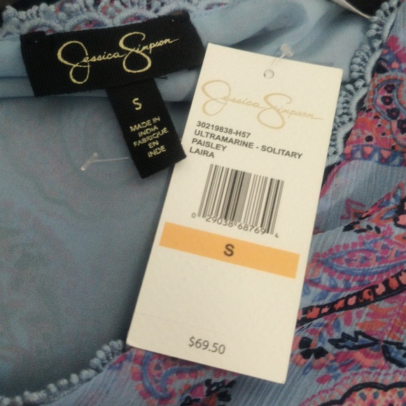 [5x$20] New Paisley Crop Top  / Size Small - Picture 6 of 6